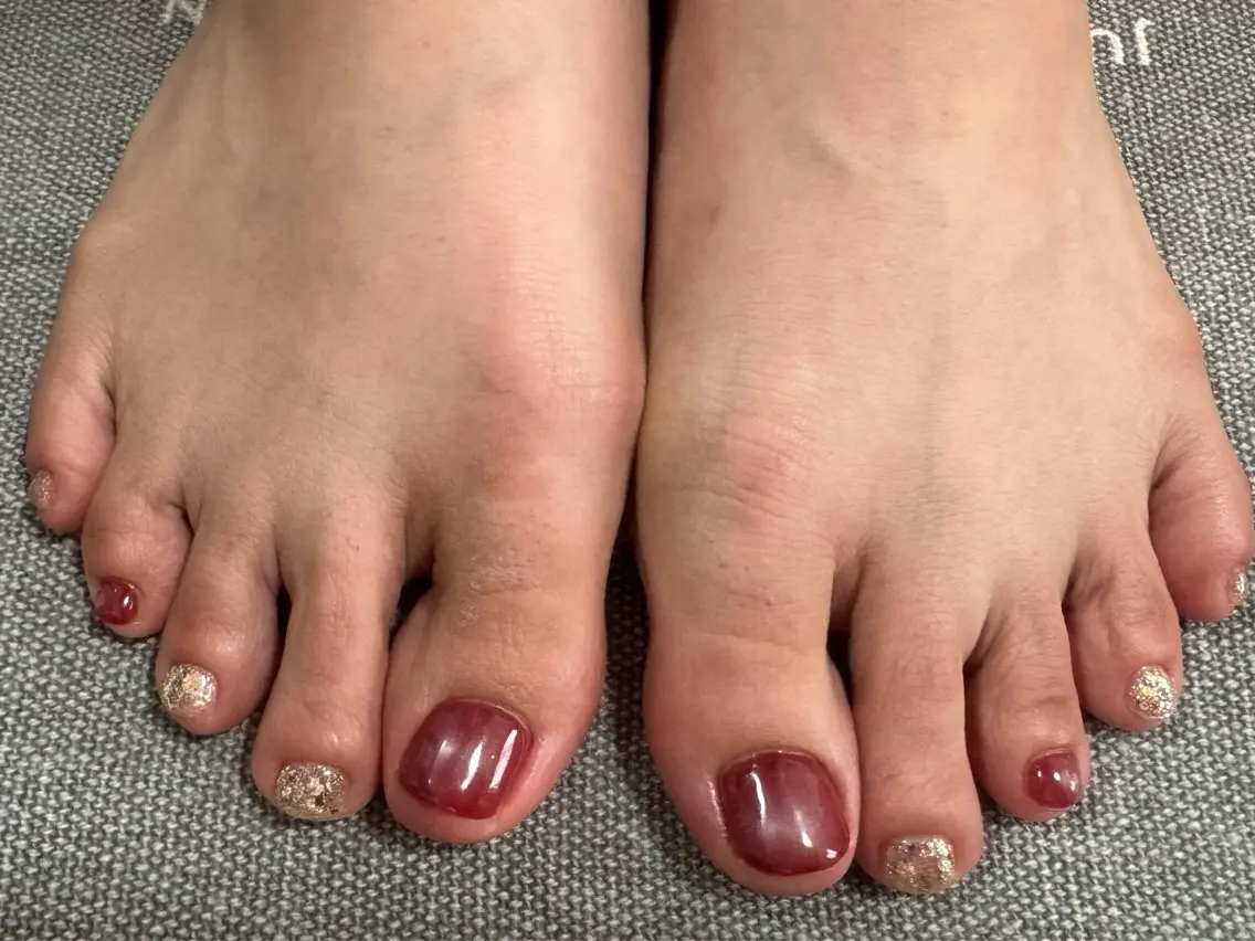 【ご新規様オフ無料】+ケア+ワンカラー👣⸒⸒の写真