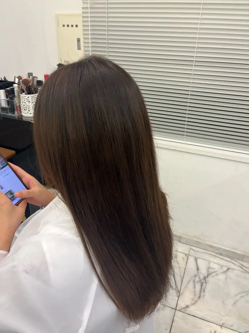 ロング トリートメント ヘアカラー トーンアップモデル 🐺募集中しょうまのヘアスタイル