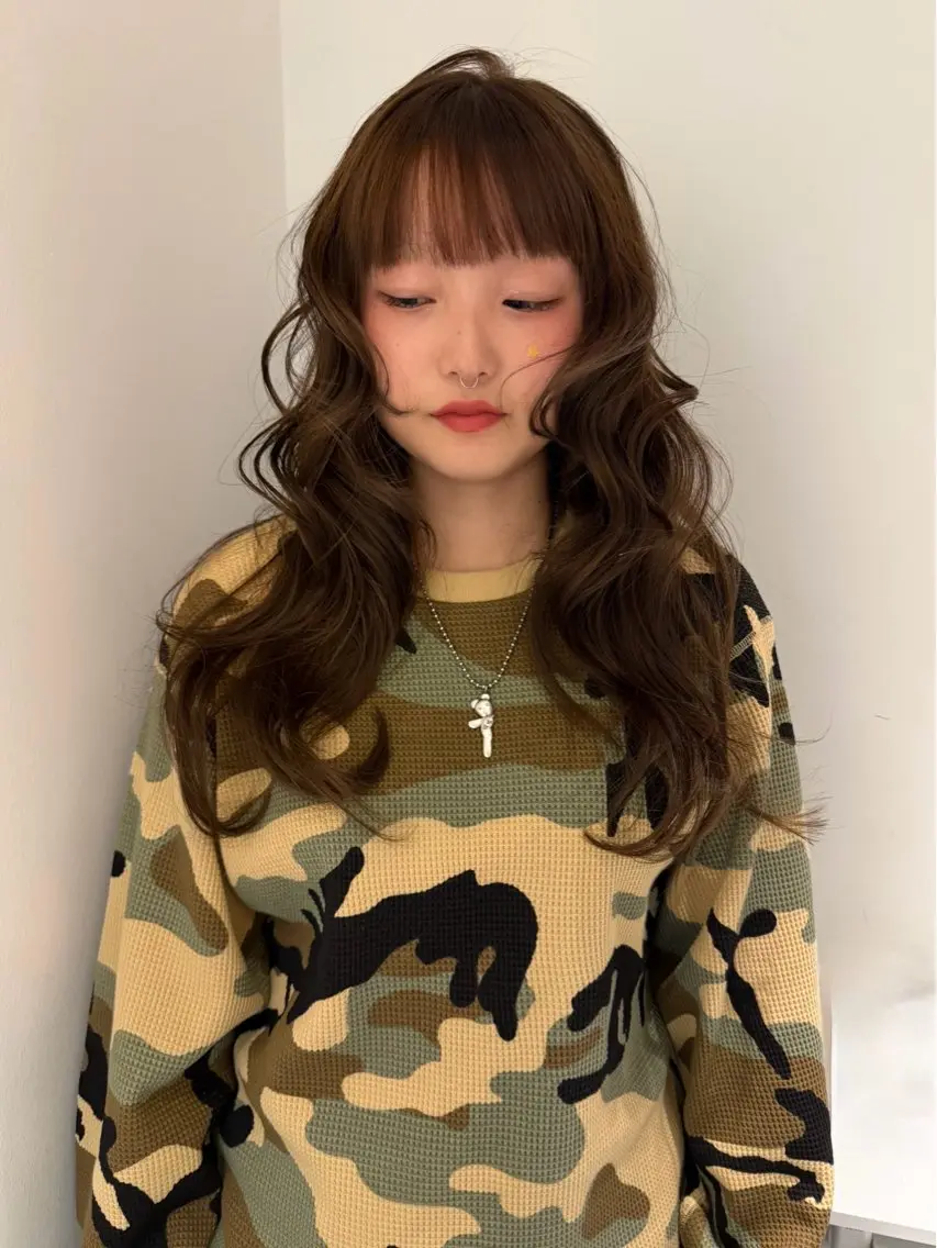 ブリーチ無しダブルカラー＋トリートメント🧤の写真