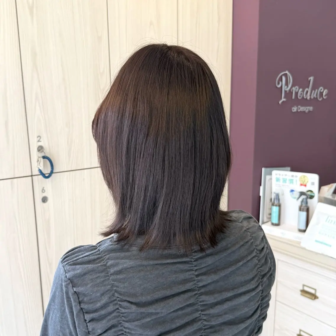 ミディアム カラー カット ヘアカラー 🫧透明感カラー🫧 はるきのヘアスタイル
