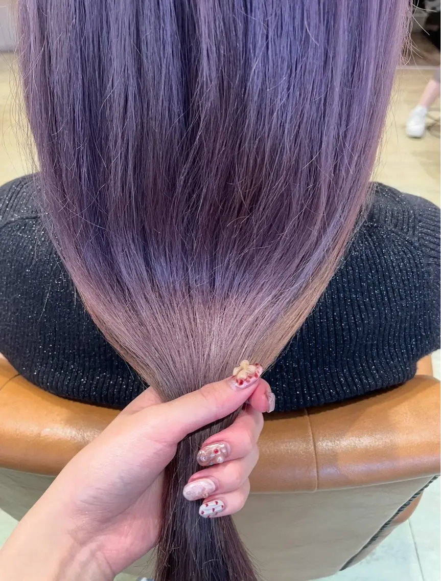 ロング ヘアカラー カラーモデル募集中✨ MIKUのヘアスタイル