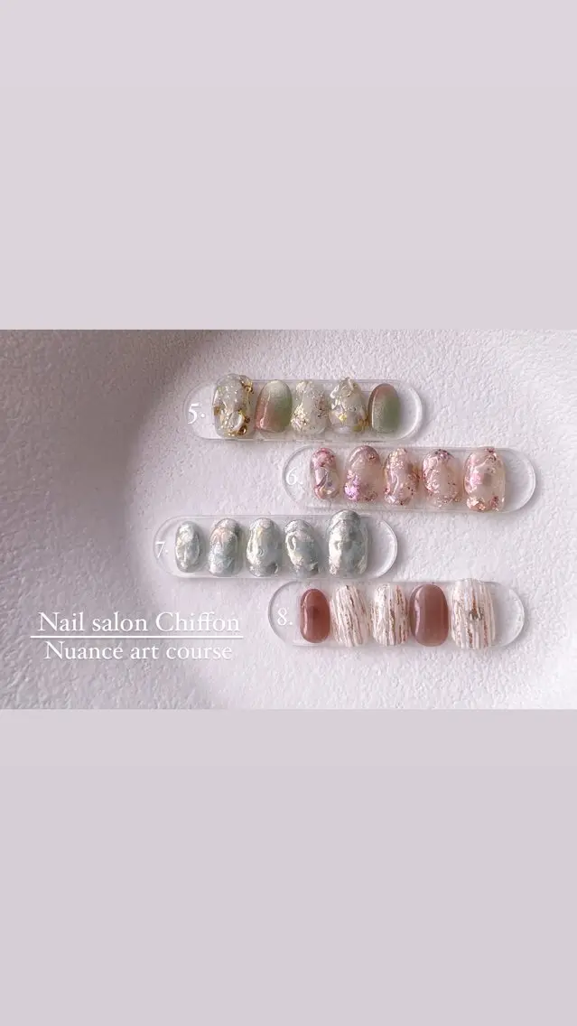 ネイル アートネイル ニュアンスネイル Nail salon Chiffonのネイルデザイン