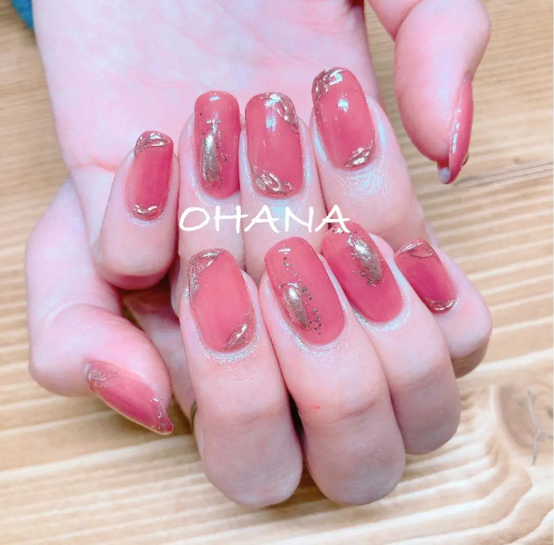 ネイル べっ甲ネイル フットネイル マグネットネイル ミラーネイル ニュアンスネイル nailroom OHANA🌴のネイルデザイン