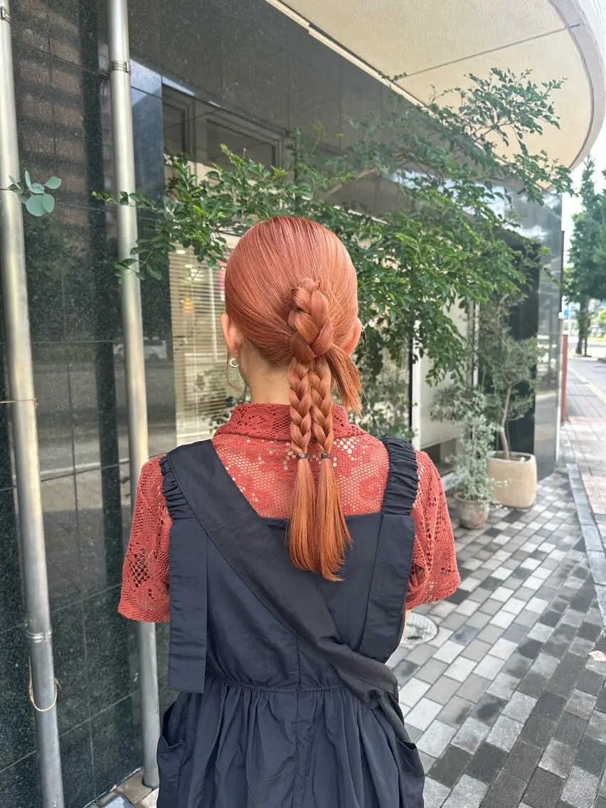ヘアアレンジ ヘアセット カラーモデル０円／ 🎀Nanase‎のヘアスタイル
