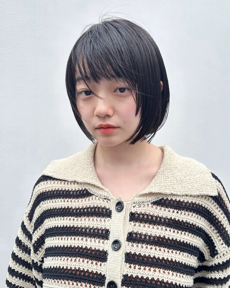 ショート カラー カット トリートメント ボブ/ショート 吉田竣のヘアスタイル