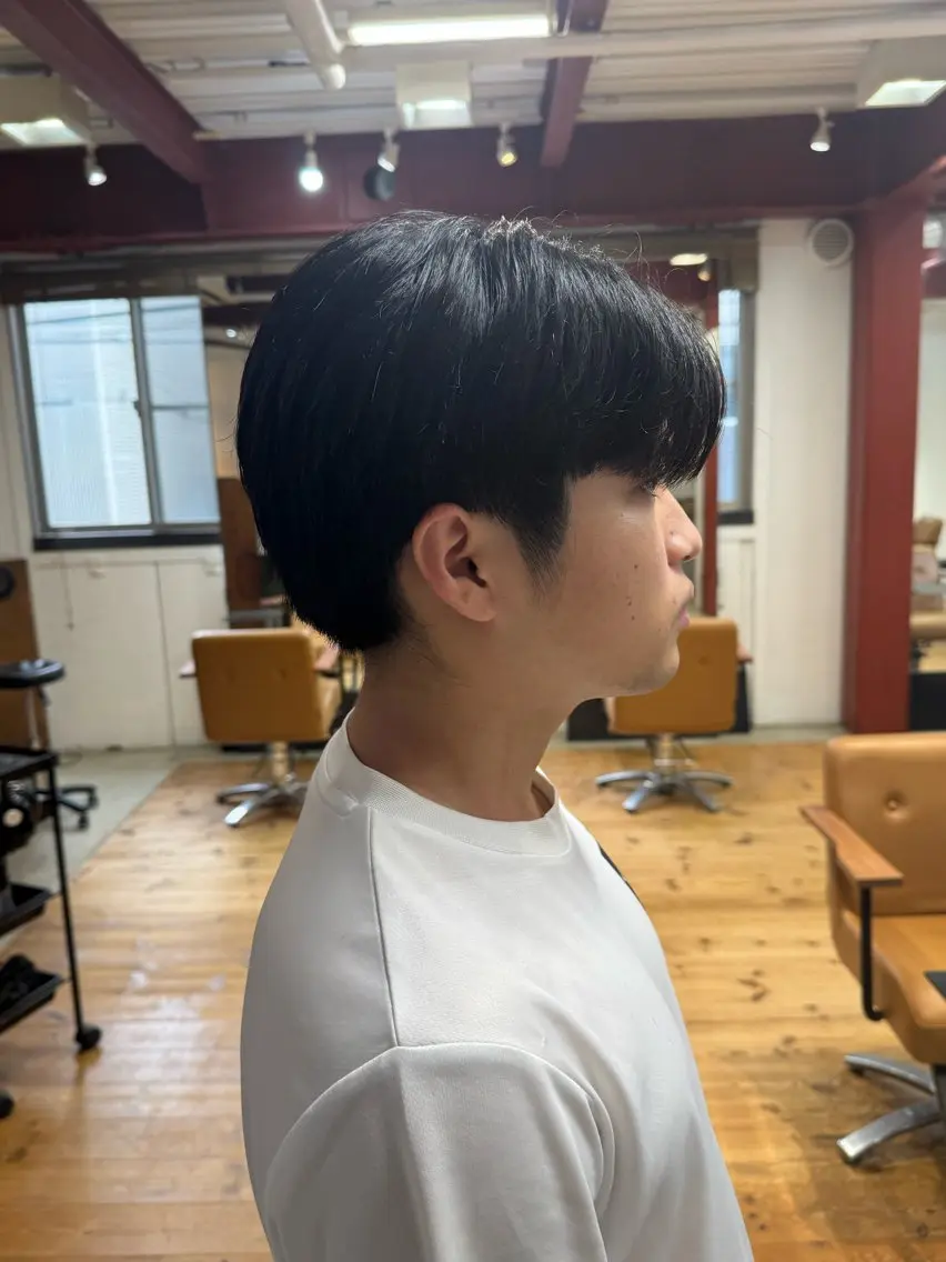 メンズ かい 下北沢のヘアスタイル