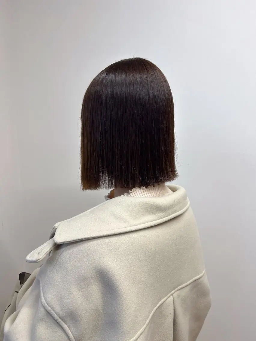 ショート カット ヘアカラー トリートメント 伶風/ ボブのヘアスタイル