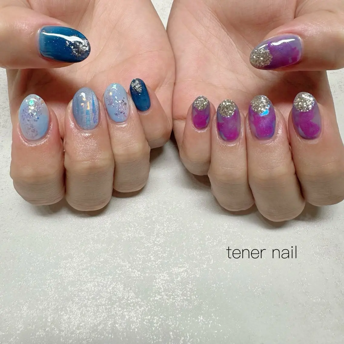 ネイル ニュアンスネイル ハンドネイル テネルネイル tener nailのネイルデザイン
