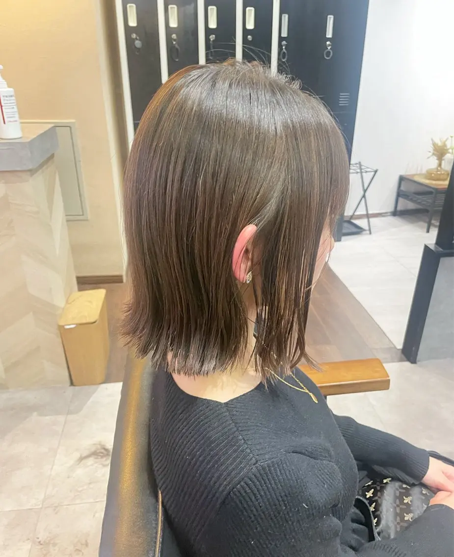 ミディアム カット トリートメント ❤︎SAKURA 【Rico】❤︎のヘアスタイル