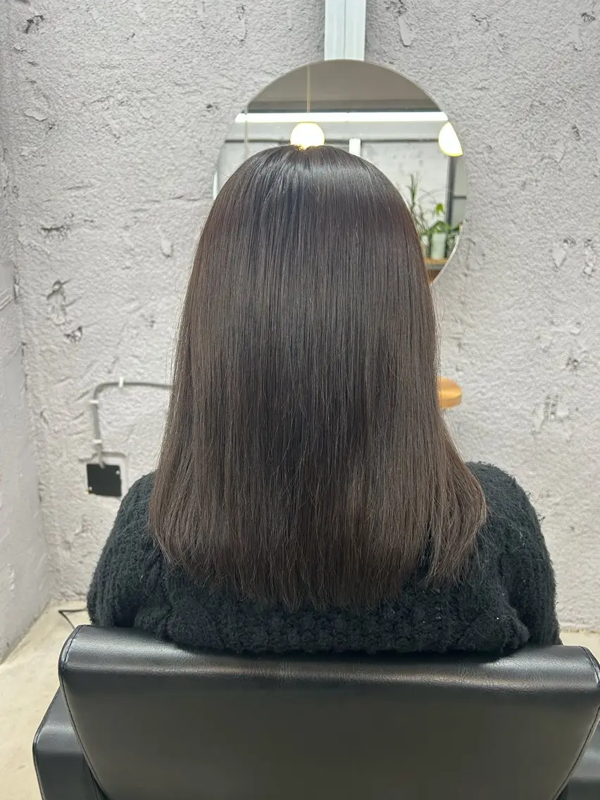 ミディアム ヘアカラー en 岩立朱栞🕊️のヘアスタイル
