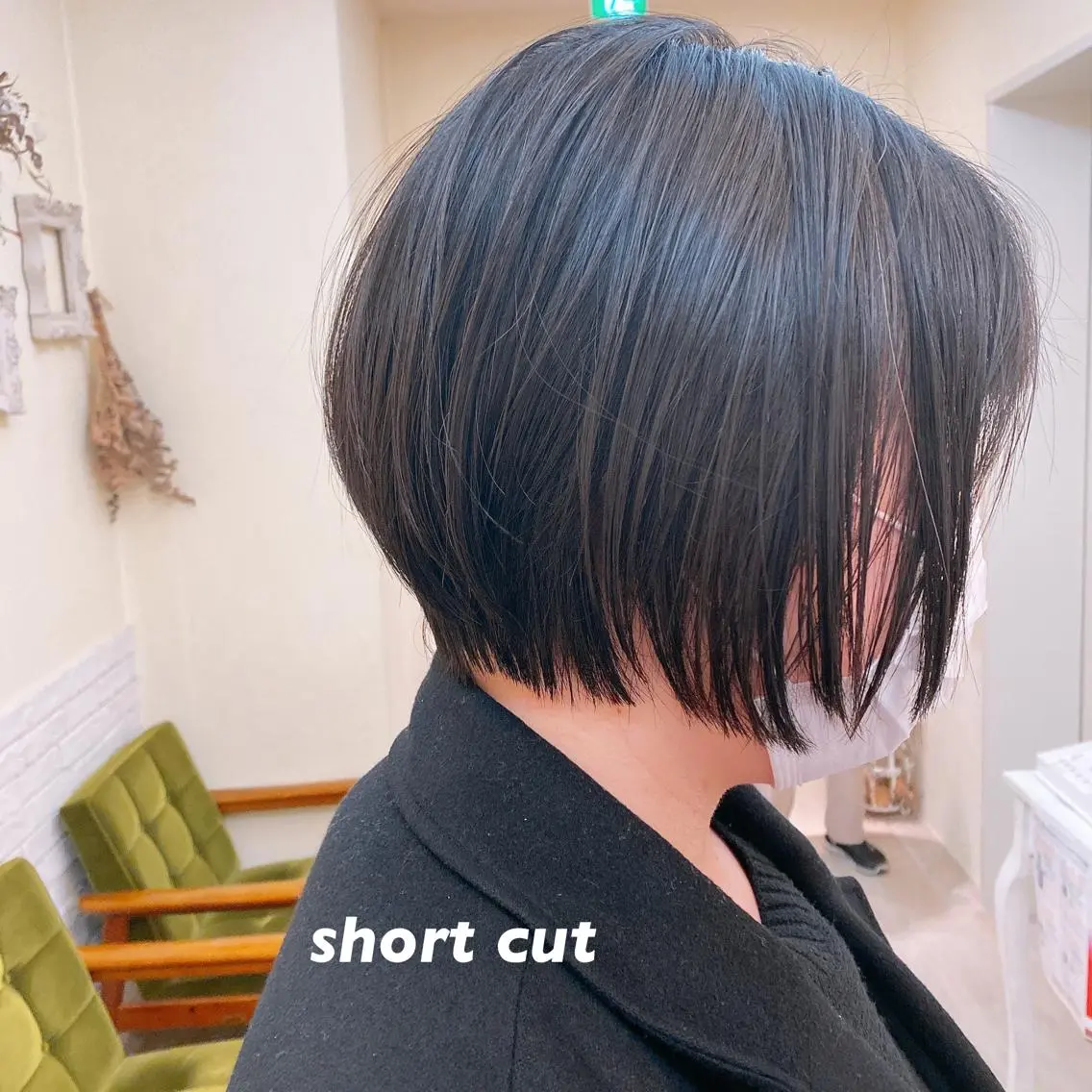 ショート ショートボブ ボブ ショートヘア カット ヘアカラー 大久保 愛のヘアスタイル