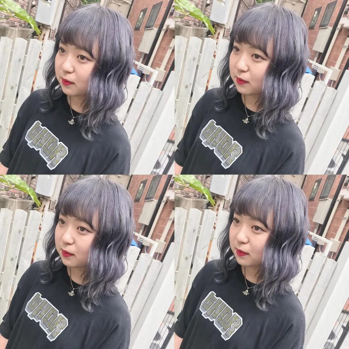 ミディアム カラー ヘアアレンジ カット ヘアカラー トリートメント TAKUMAブリーチ /切りっぱなし🪽のヘアスタイル