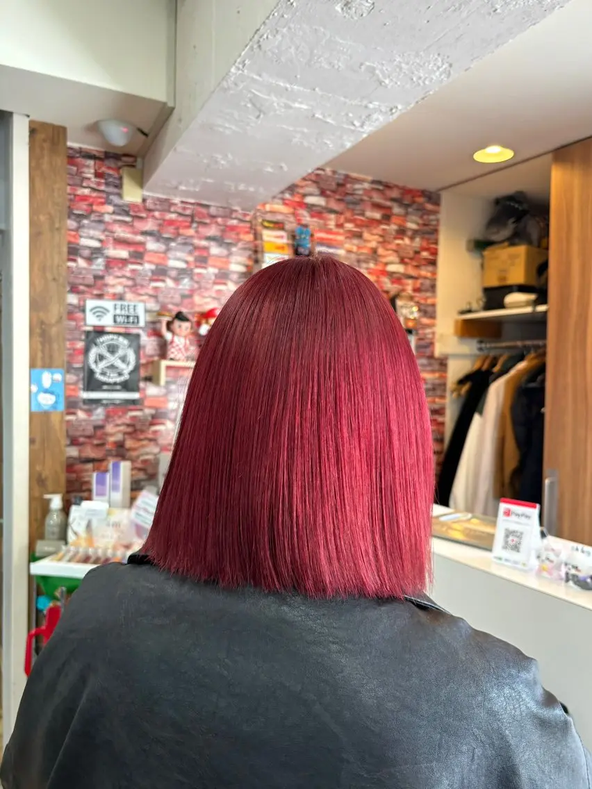 ミディアム もえ こーんのヘアスタイル
