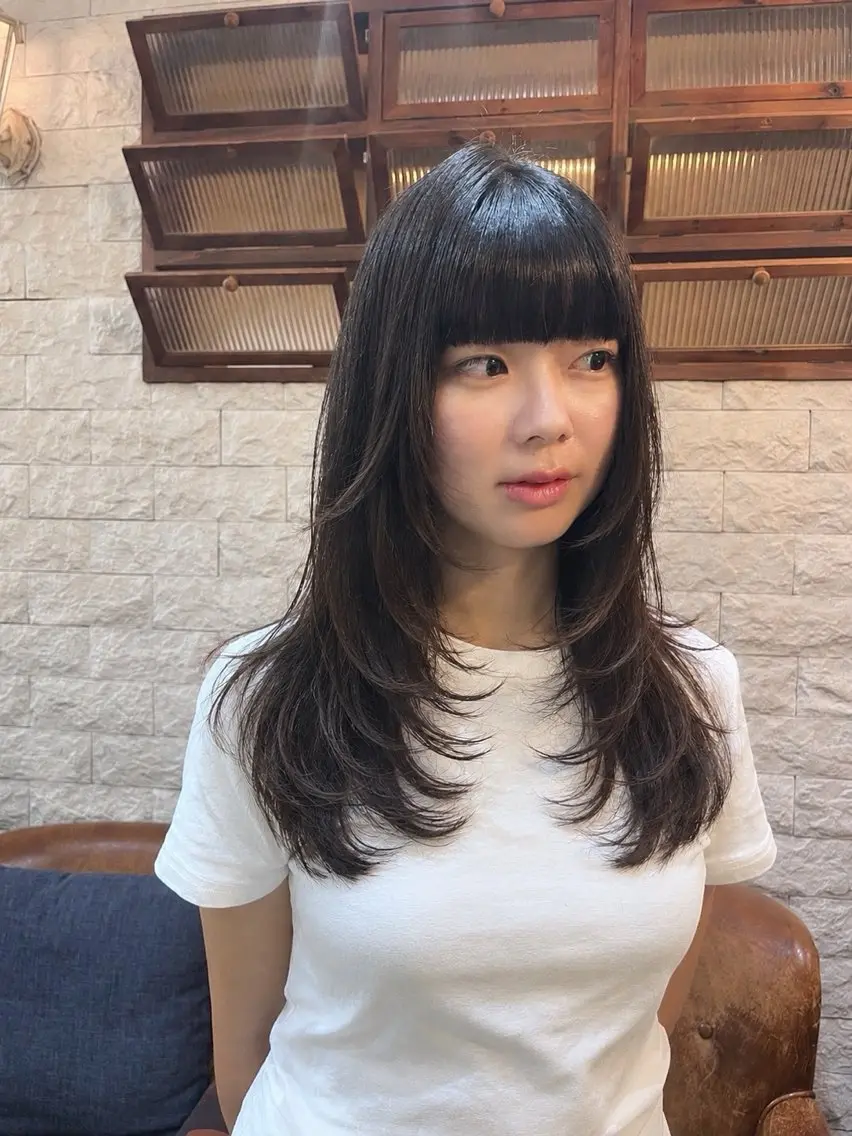 セミロング マアヤ/メンズカット /レディースショートのヘアスタイル