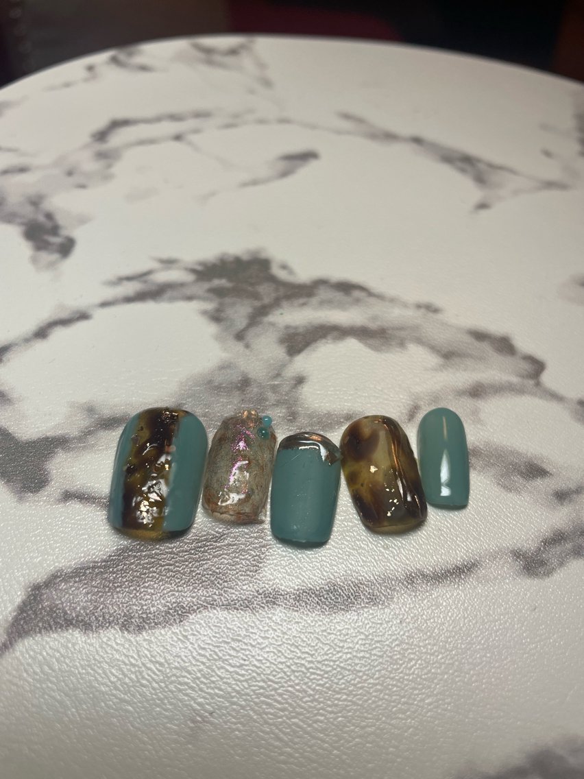 ネイル フットネイル ミラーネイル NAIL★M 真紀のネイルデザイン