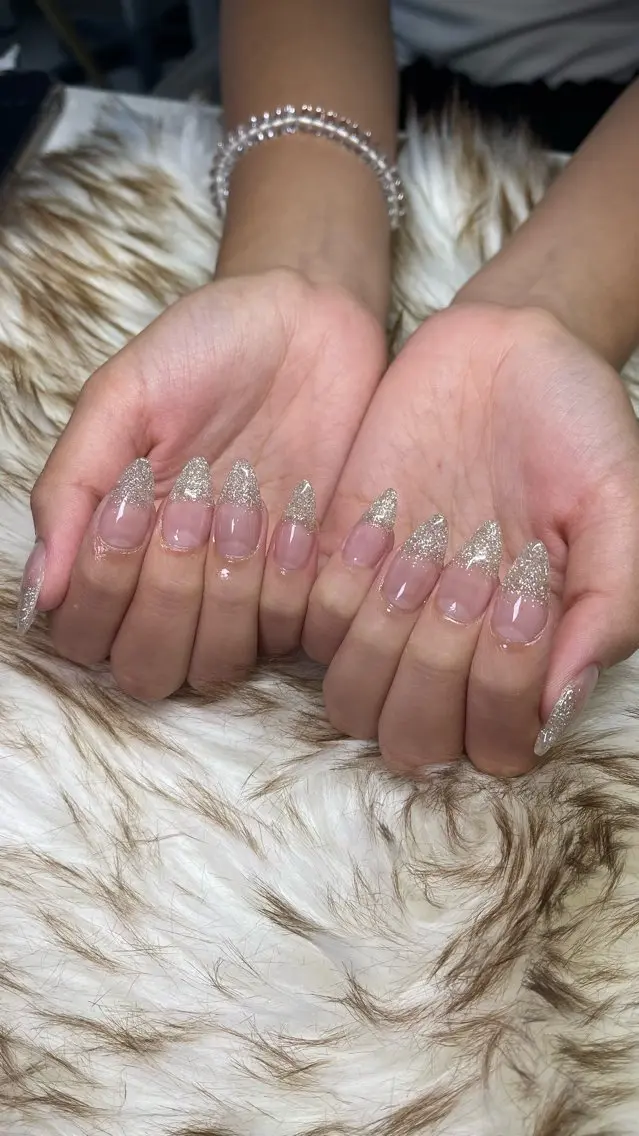 シンプルスカルプ (ワンカラーorラメ1色のみ)の写真