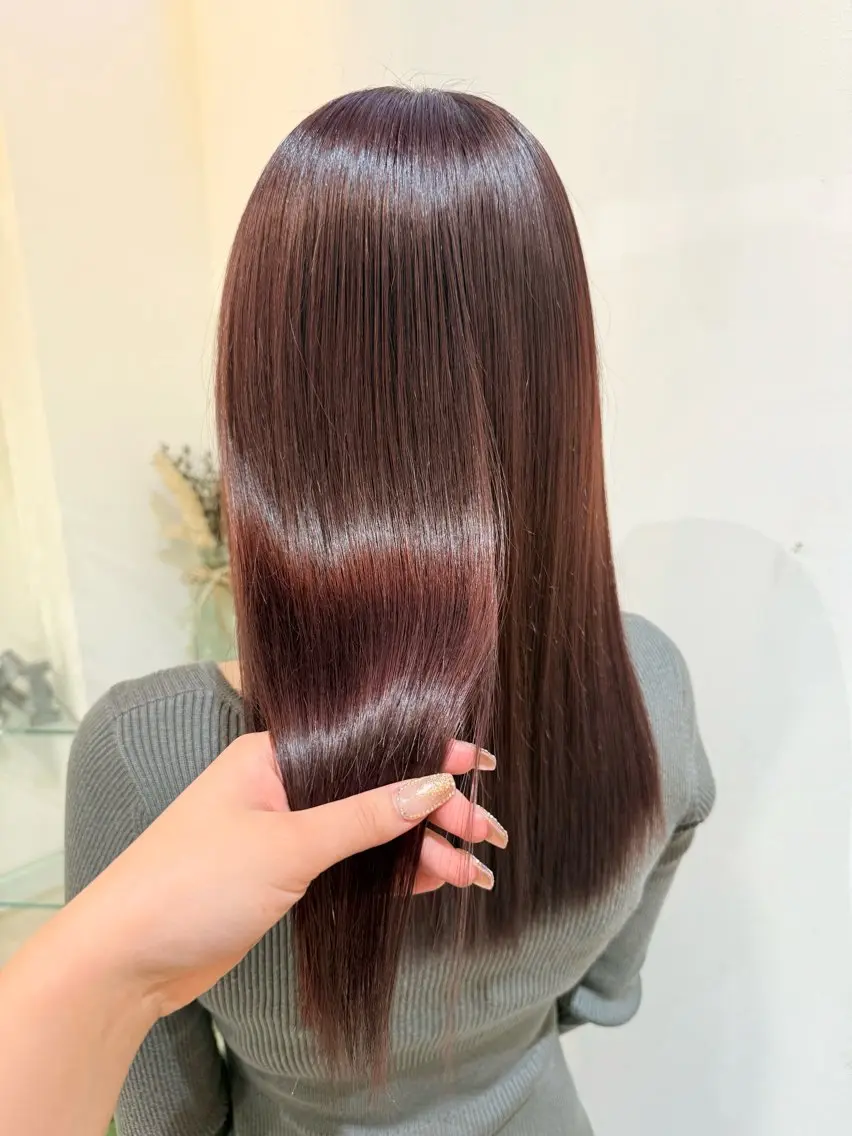 ロング カット ヘアカラー トリートメント ♡艶髪/顔周り♡ Konomiのヘアスタイル