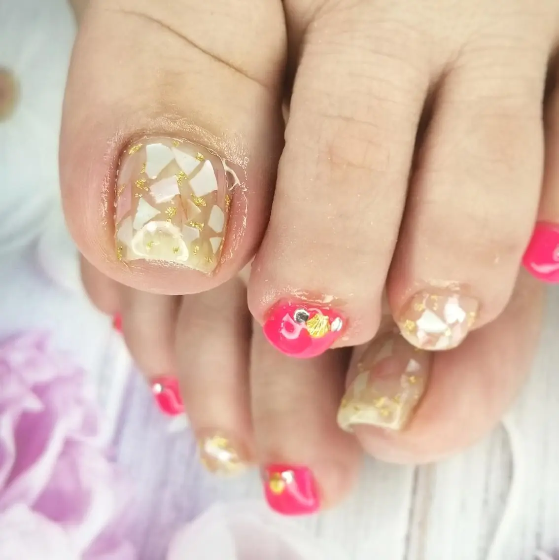 ネイル 夏ネイル 個人サロン saltnailのネイルデザイン