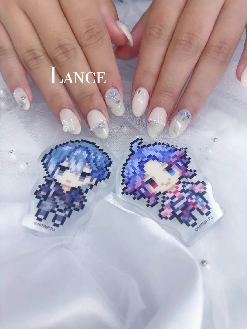 ネイル キラキラネイル 韓国ネイル ワンカラーネイル 夏ネイル ワンホンネイル ハンドネイル Lance nailのネイルデザイン