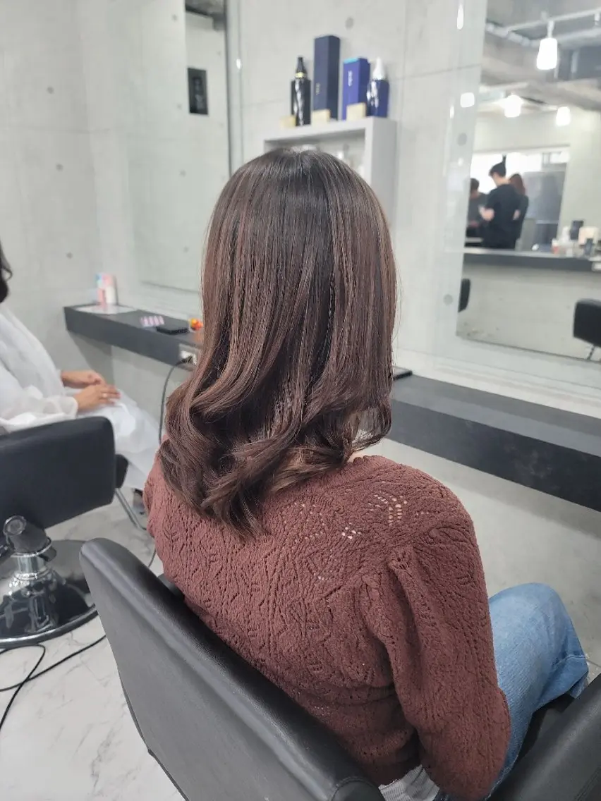 ロング カラー ヘアアレンジ ❇️安達 優心❇️ レイヤー/艶髪特化のヘアスタイル
