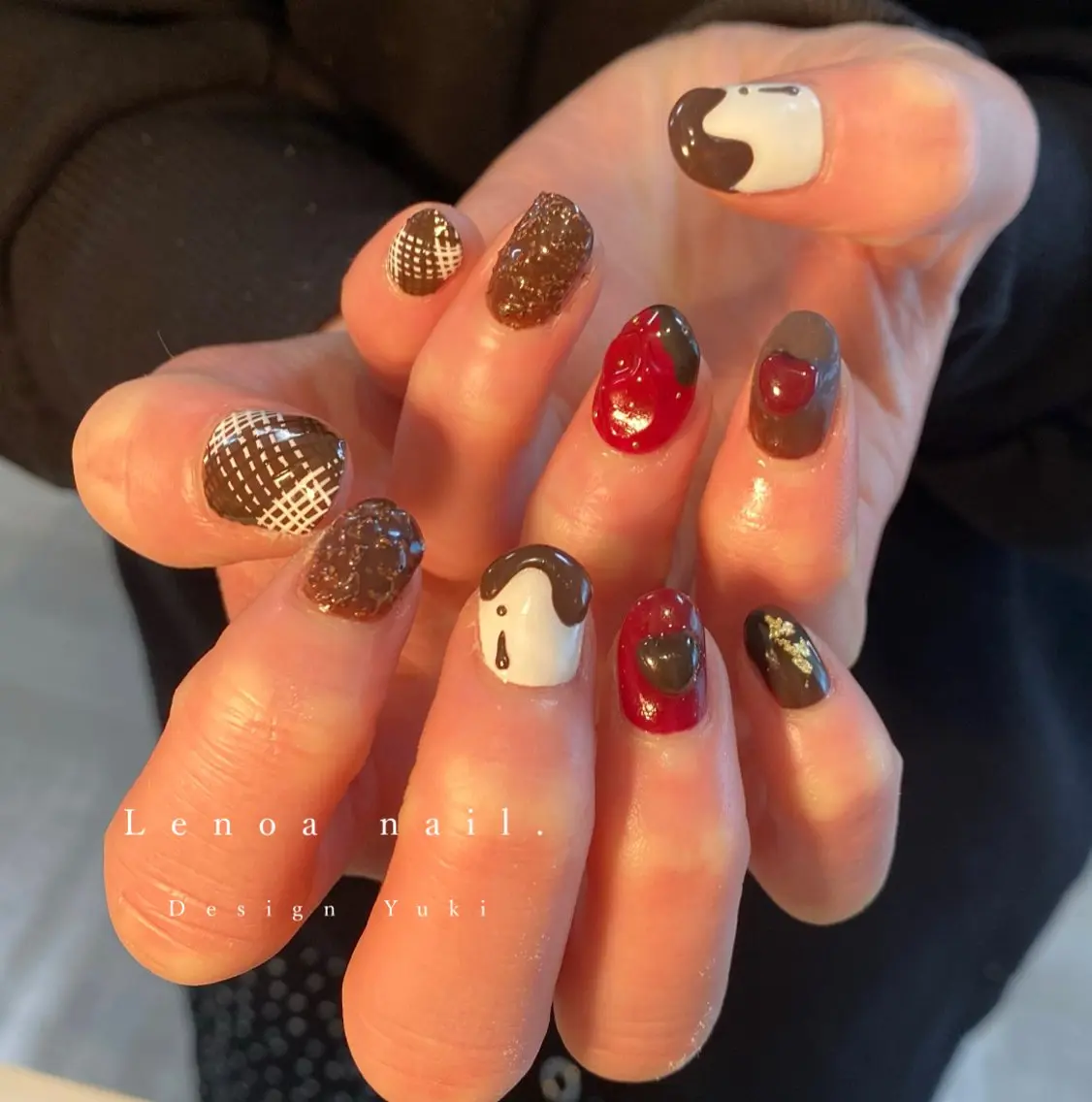 ネイル ハンドネイル Tielu Yukiのネイルデザイン