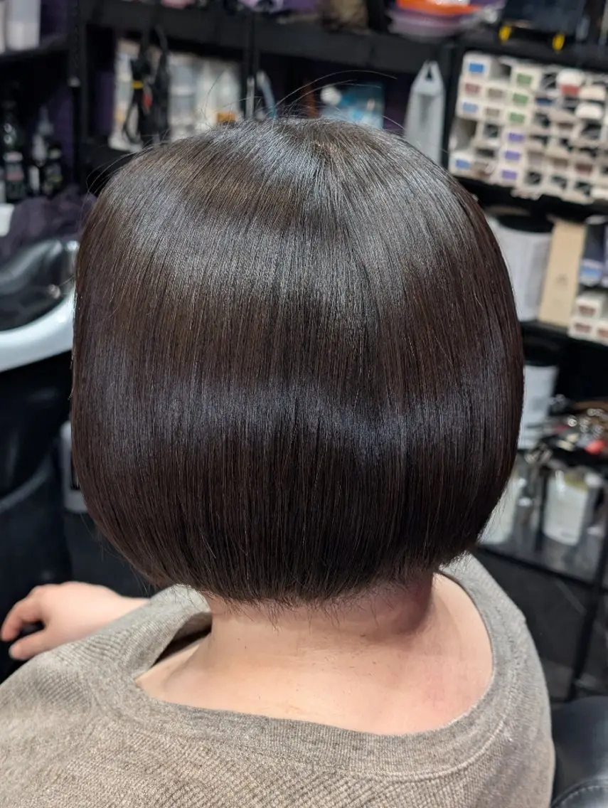 ショート 髪質改善 カット 縮毛矯正 トリートメント 渡辺 康行のヘアスタイル