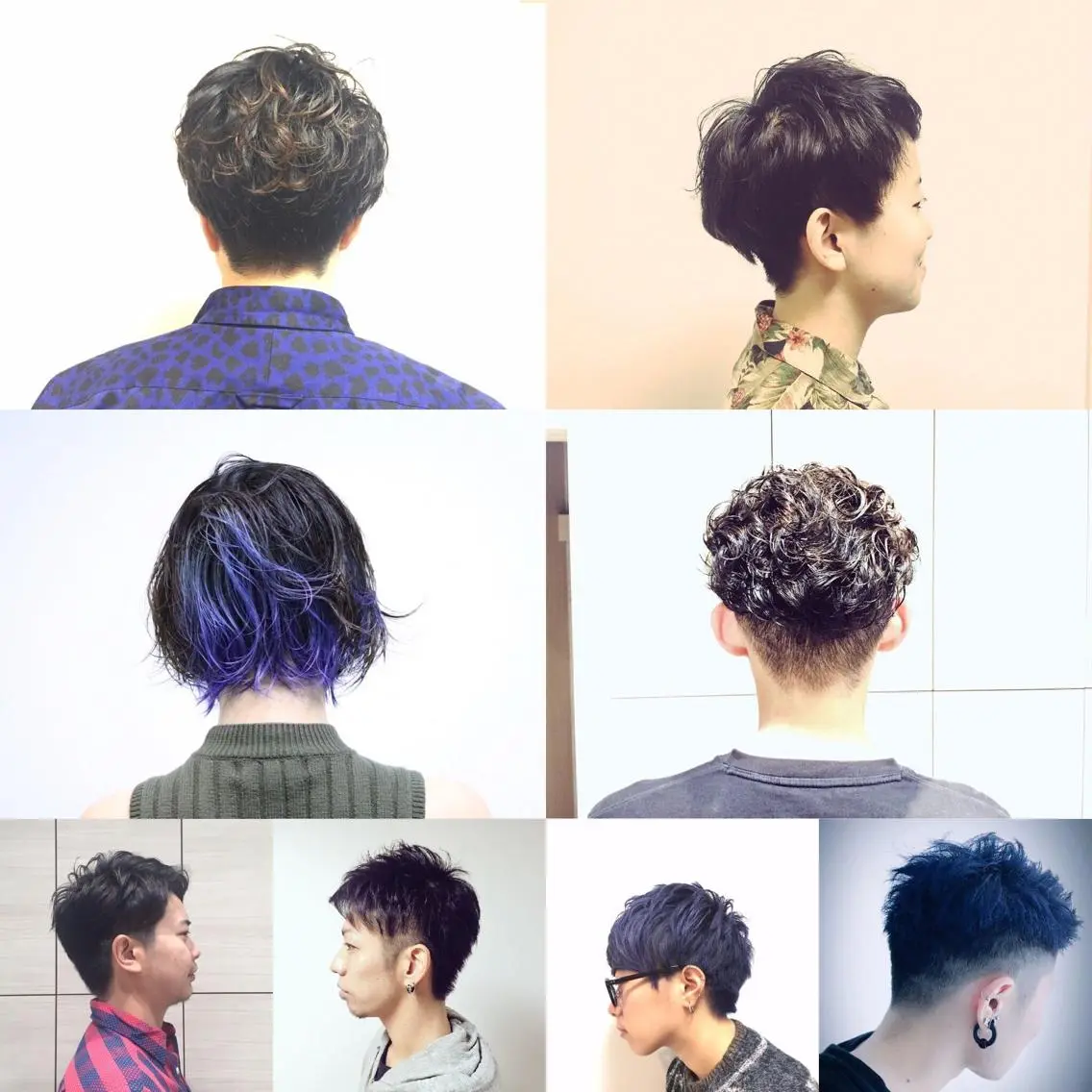 ショート カラー メンズ メンズハイトーン メンズインナーカラー メンズパーマ 刈り上げ ハイトーンカラー MEN'S特化🌈 KATOのヘアスタイル