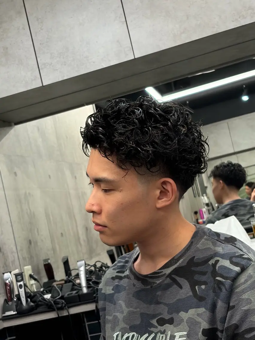 カット➕ベーシックパーマの写真