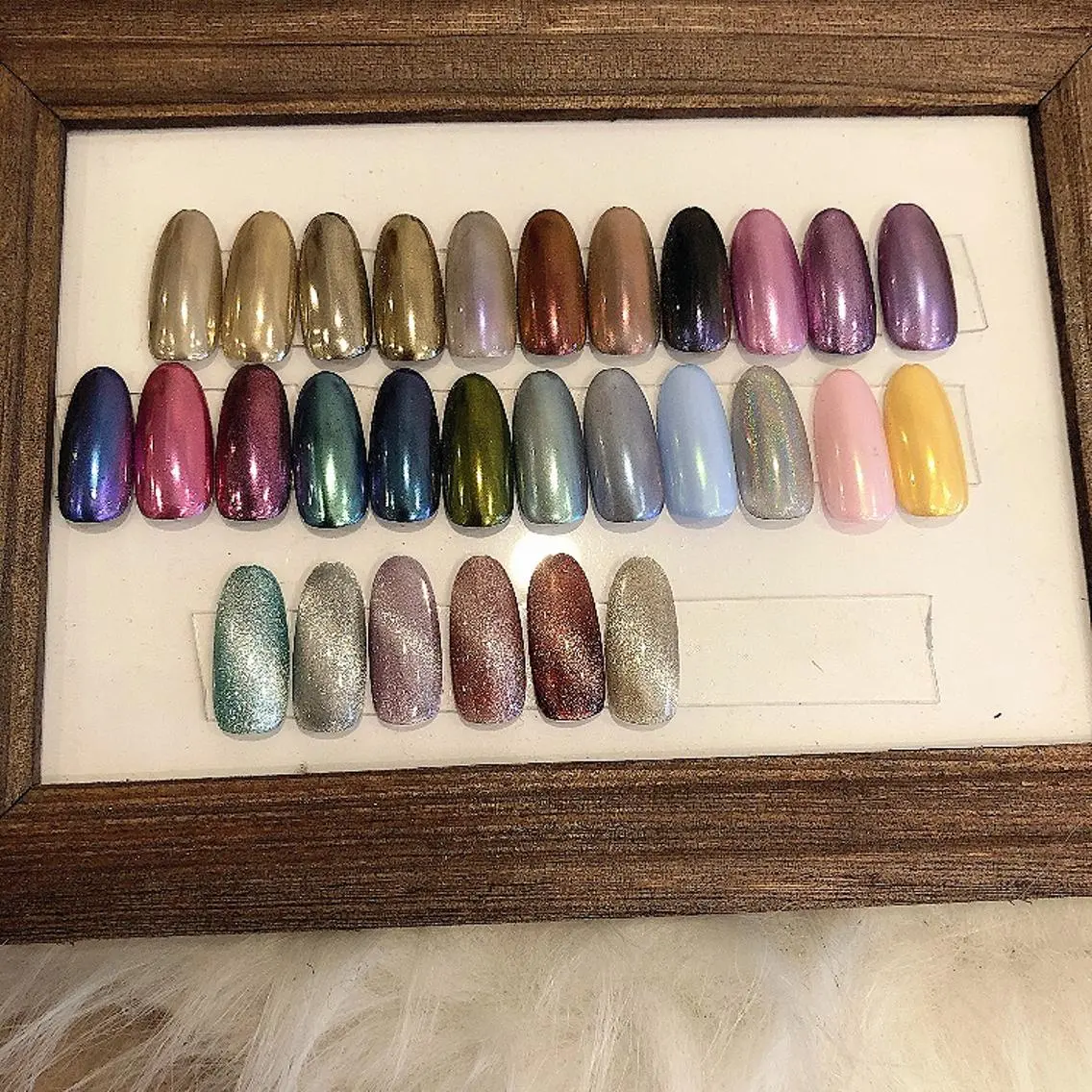 ネイル ミラーネイル eclat.nail エクラネイルのネイルデザイン