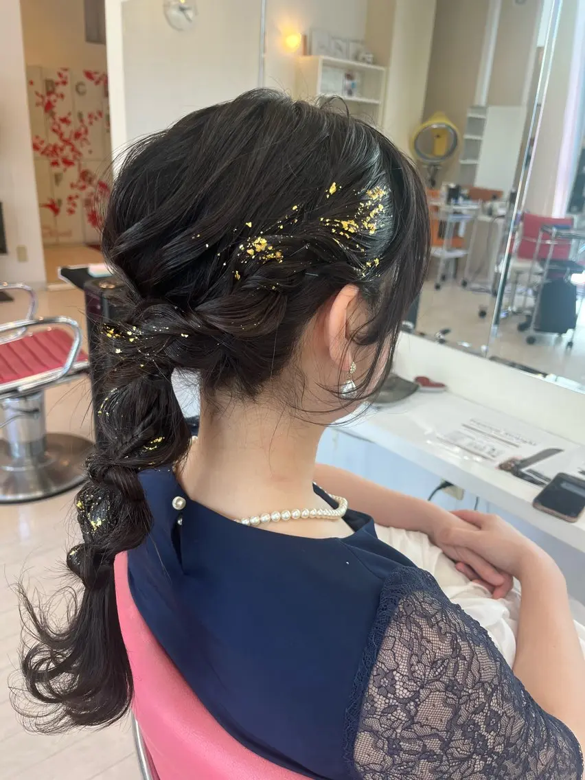 セミロング ヘアセット PazRood 山下のヘアスタイル