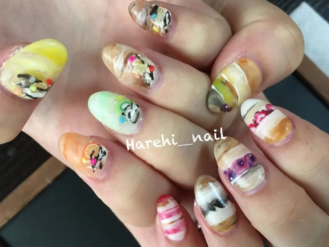 ネイル ハンドネイル Harehi_ nailのネイルデザイン
