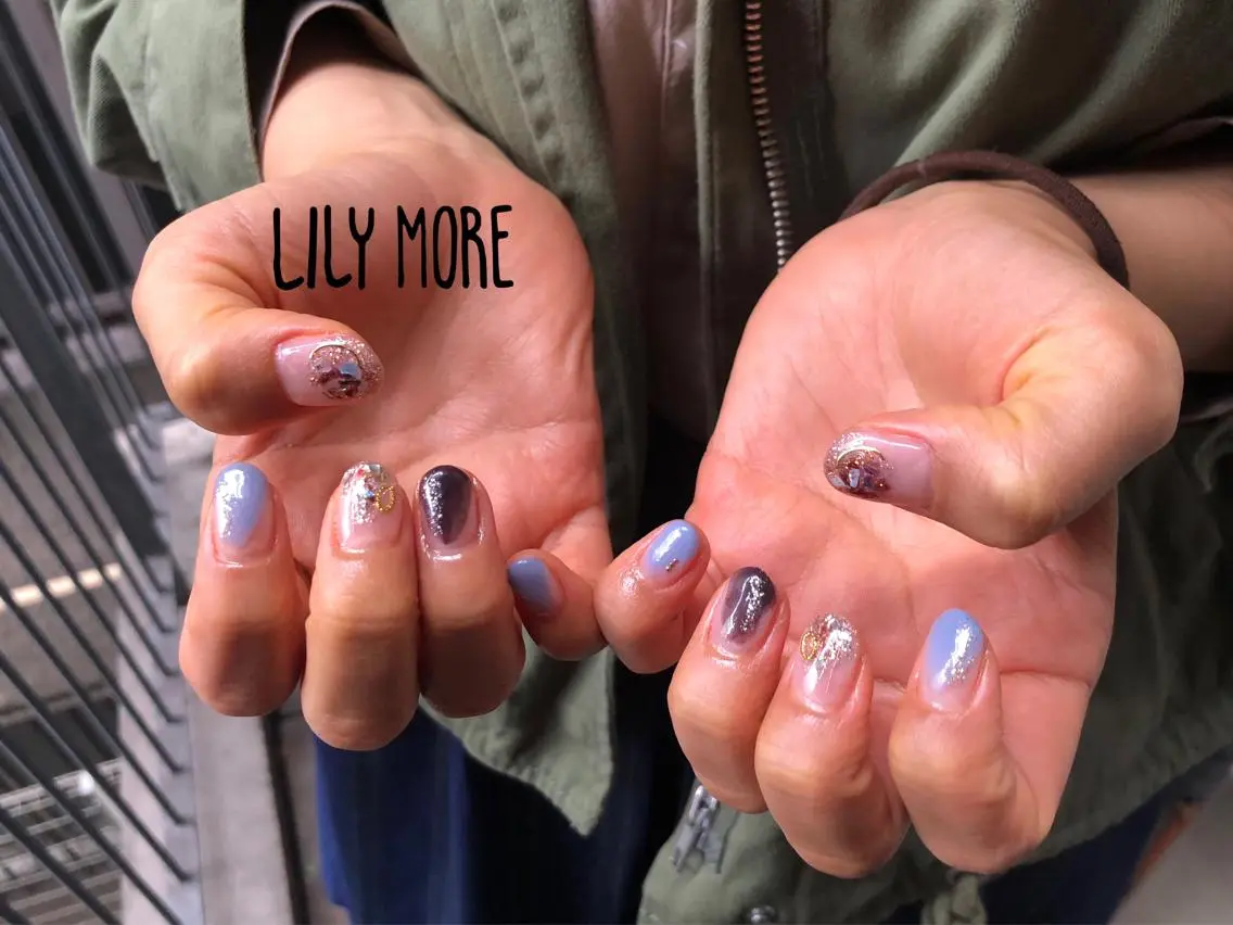 ネイル ニュアンスネイル Lily closetのネイルデザイン