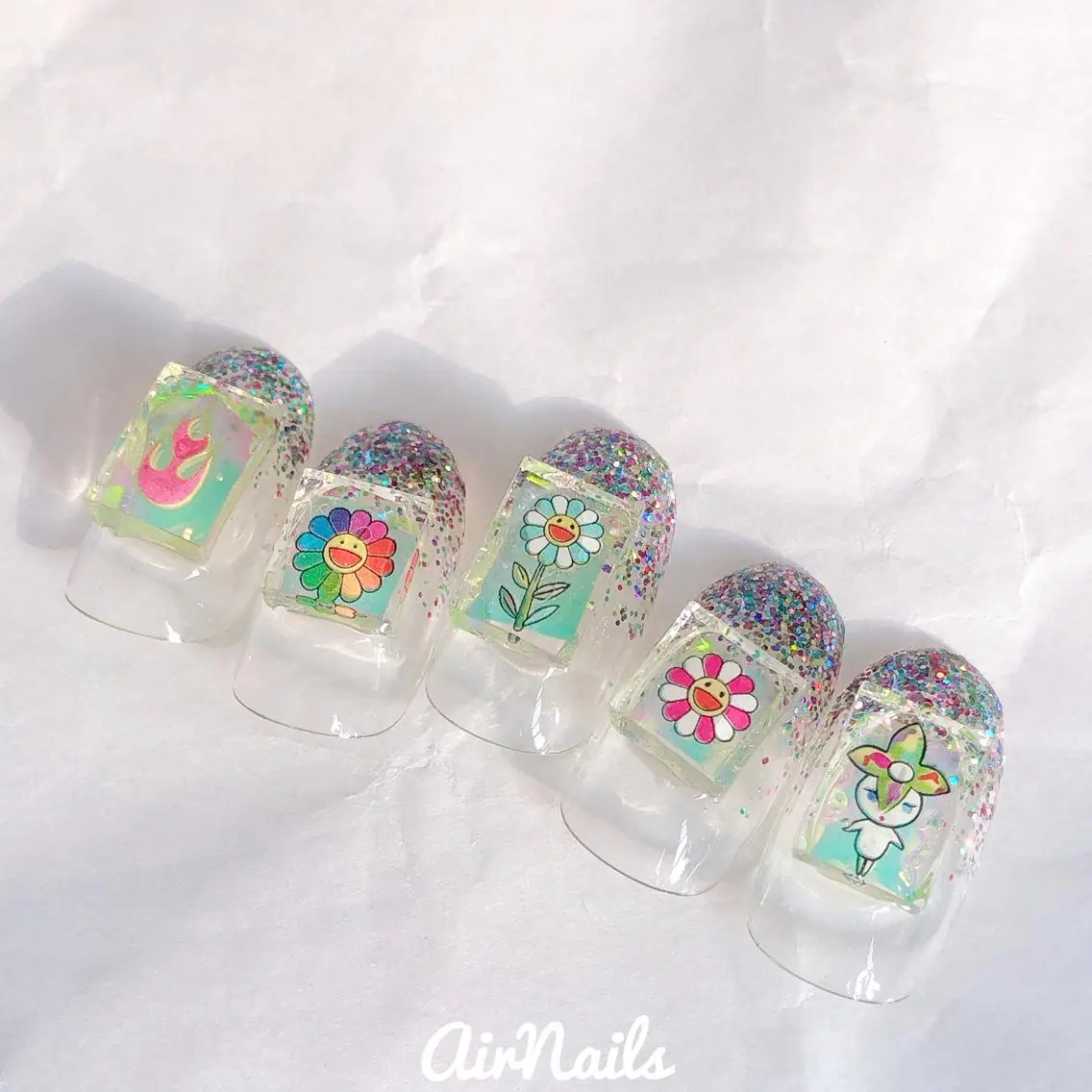 ネイル ハンドネイル フットネイル ♡ airnails ♡のネイルデザイン