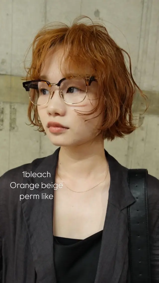 ショート ヘアカラー トリートメント wewe: momoeのヘアスタイル