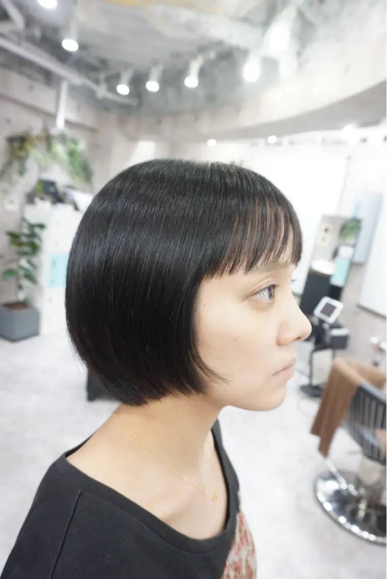 ショート ボブ rei カットモデル募集中のヘアスタイル