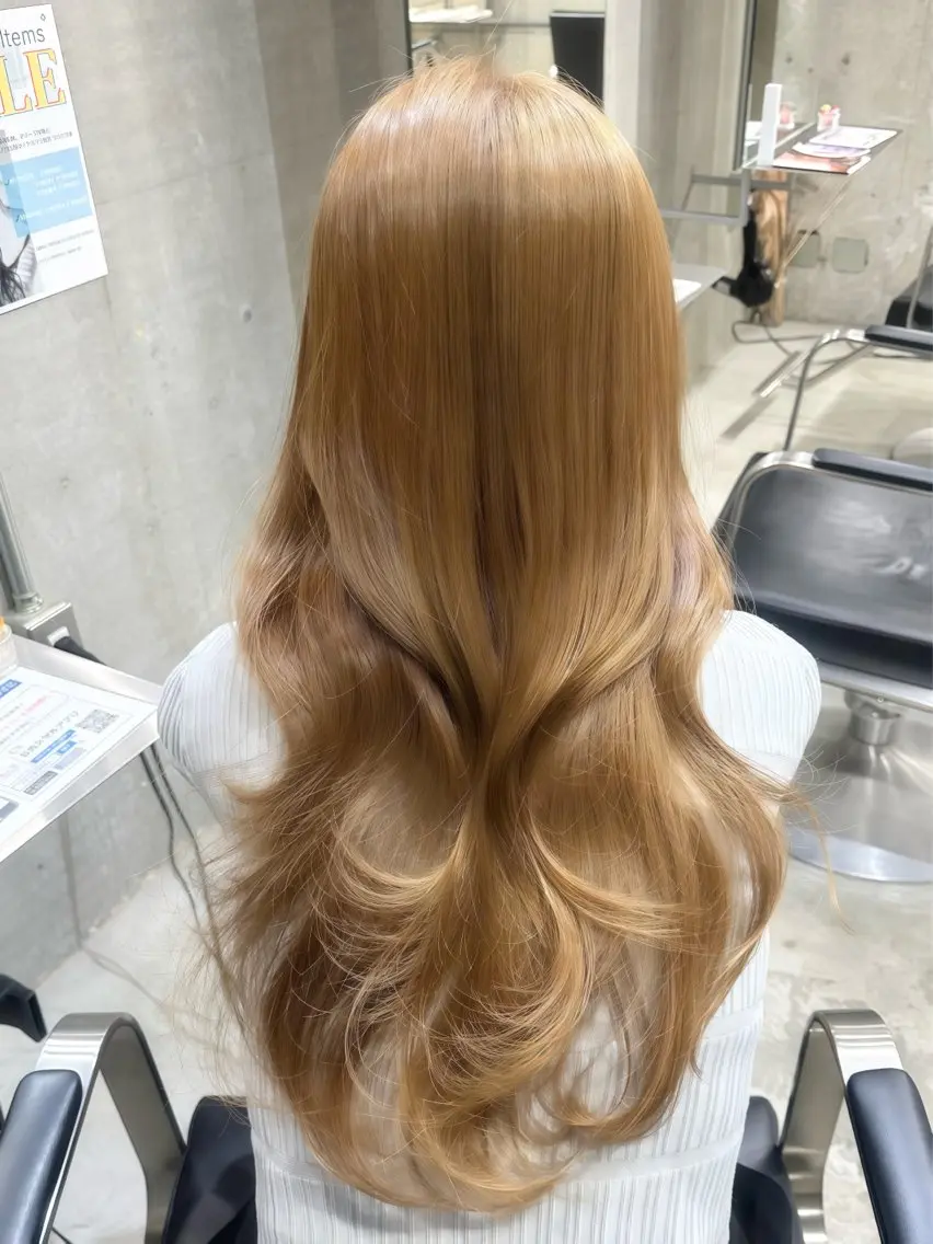 カラー 本場韓国ヘア特化 아이비/Aibiのヘアスタイル