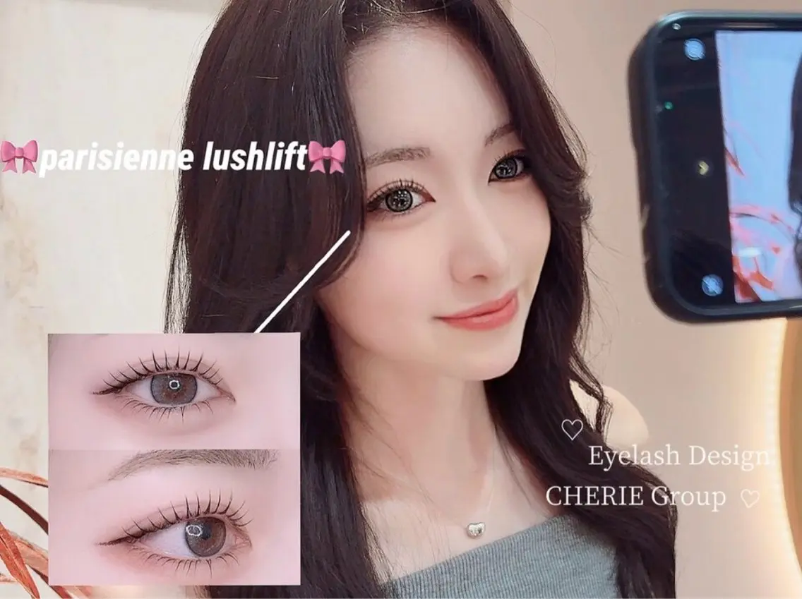 マツエク・マツパ 束感まつ毛 韓国風マツエク パリジェンヌラッシュリフト まつげパーマ マツパ CHERIEvue 🫧sumireのマツエク・マツパデザイン