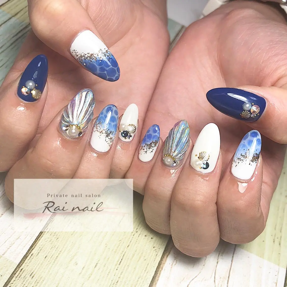 ネイル ハンドネイル Rai nail_ Risaのネイルデザイン
