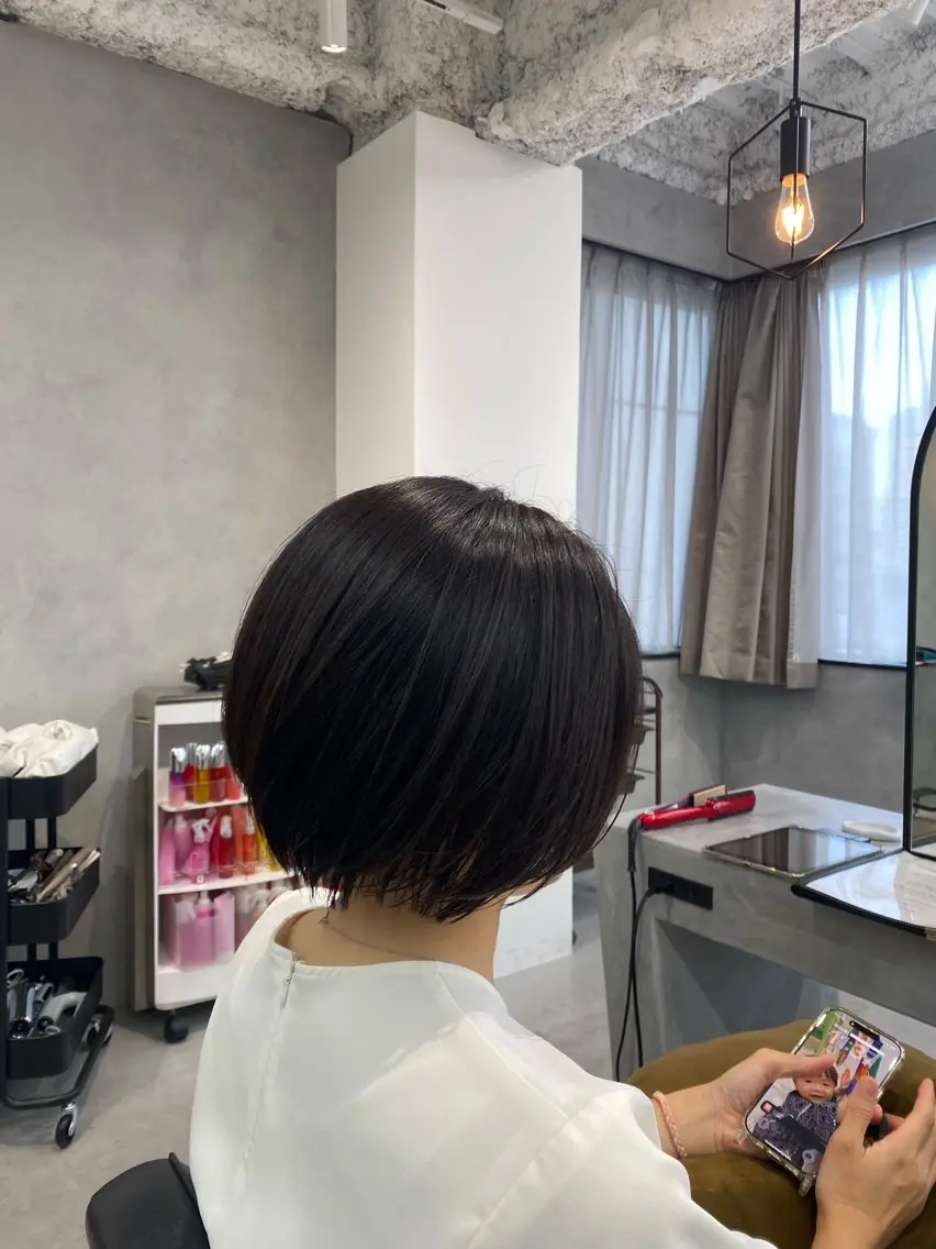 ショート コトミ 韓国／ボブのヘアスタイル