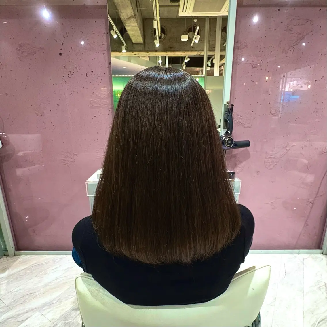 癖やうねりから解放🩵縮毛矯正【+1000円で酸性ストレート変更🙆♀️】の写真