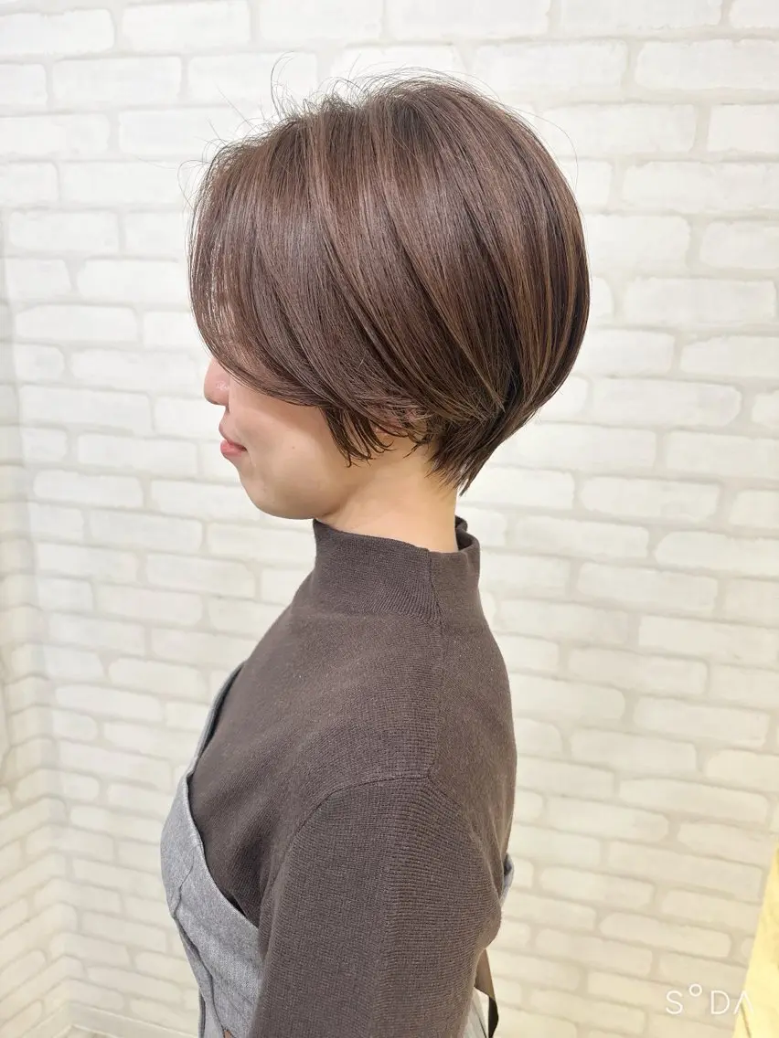 ショート カット アビリタ 警固のヘアスタイル