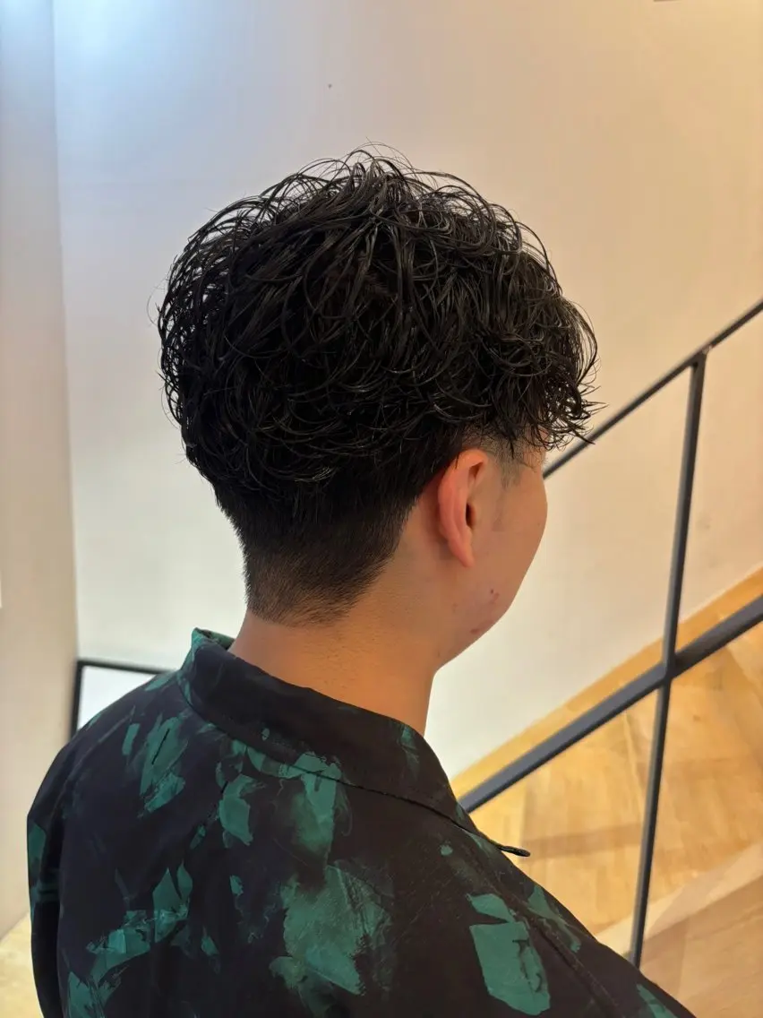 ショート パーマ メンズ メンズパーマ カット パーマ 咲月/似合わせカット /ボブ/ショートのヘアスタイル