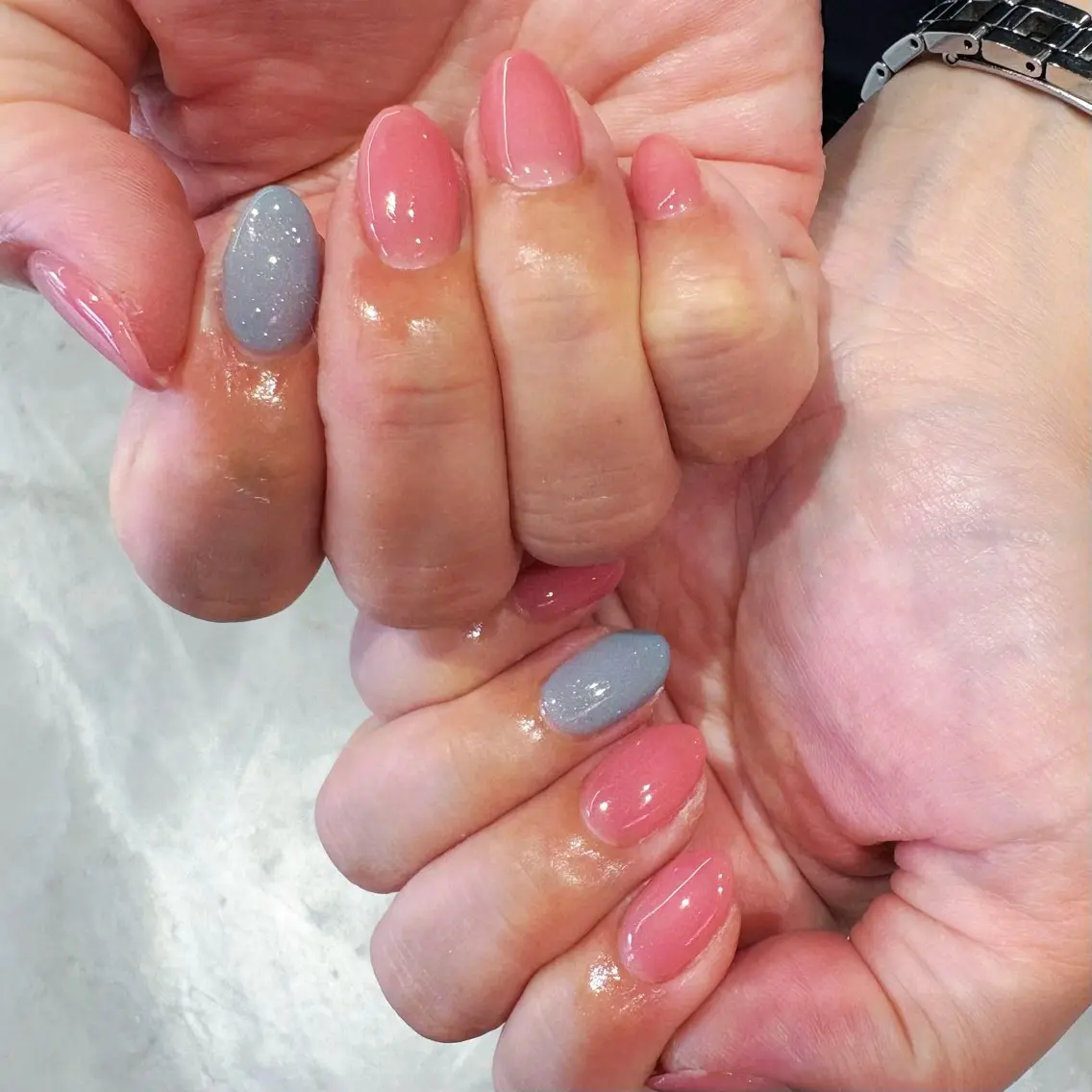 ネイル ワンカラーネイル Ayu ꕤ︎︎。°⋆のネイルデザイン