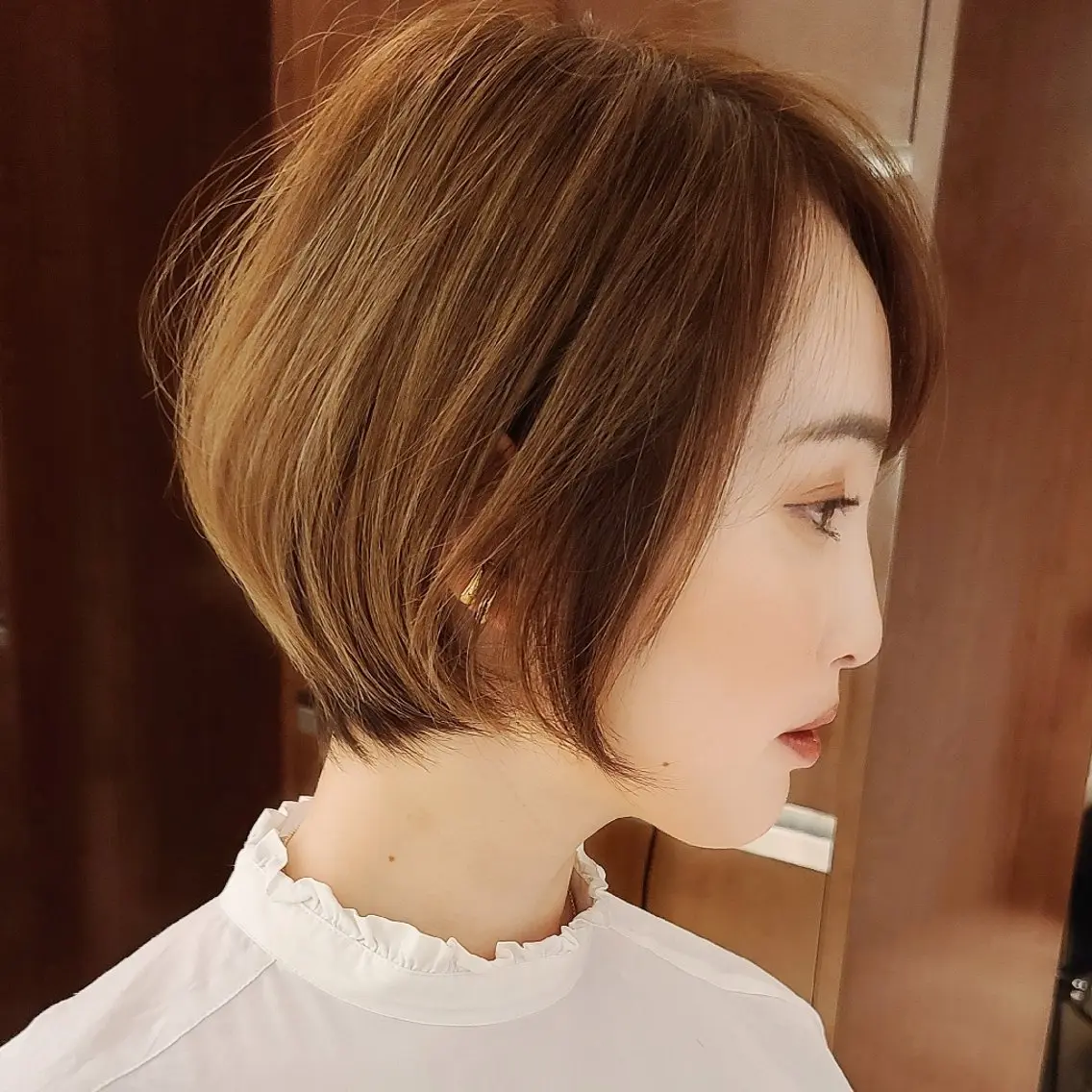 ショート ショートヘア 中高下 由真 ◎モニター様価格のヘアスタイル