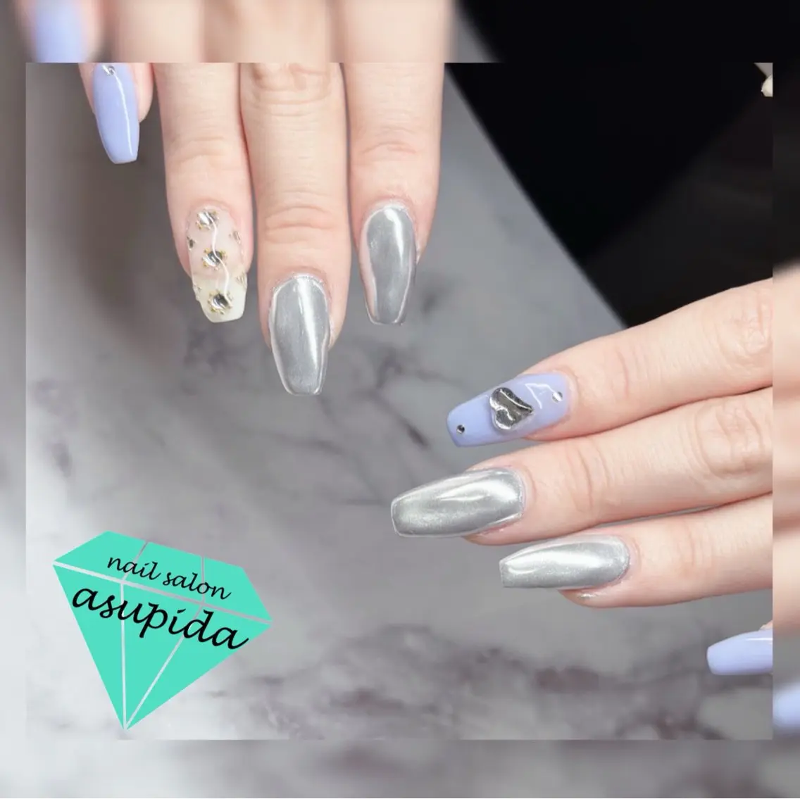 ネイル ハンドネイル nail salon asupidaのネイルデザイン