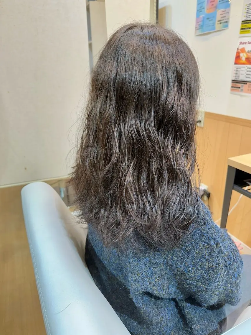 ロング カラー パーマ ヘアアレンジ メンズ カット パーマ トリートメント おおつか せいやのヘアスタイル