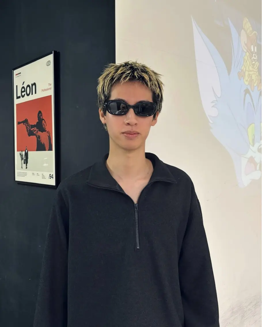 ショート カラー メンズ スパイキーショート ショートヘア pizzicato あき坊のヘアスタイル