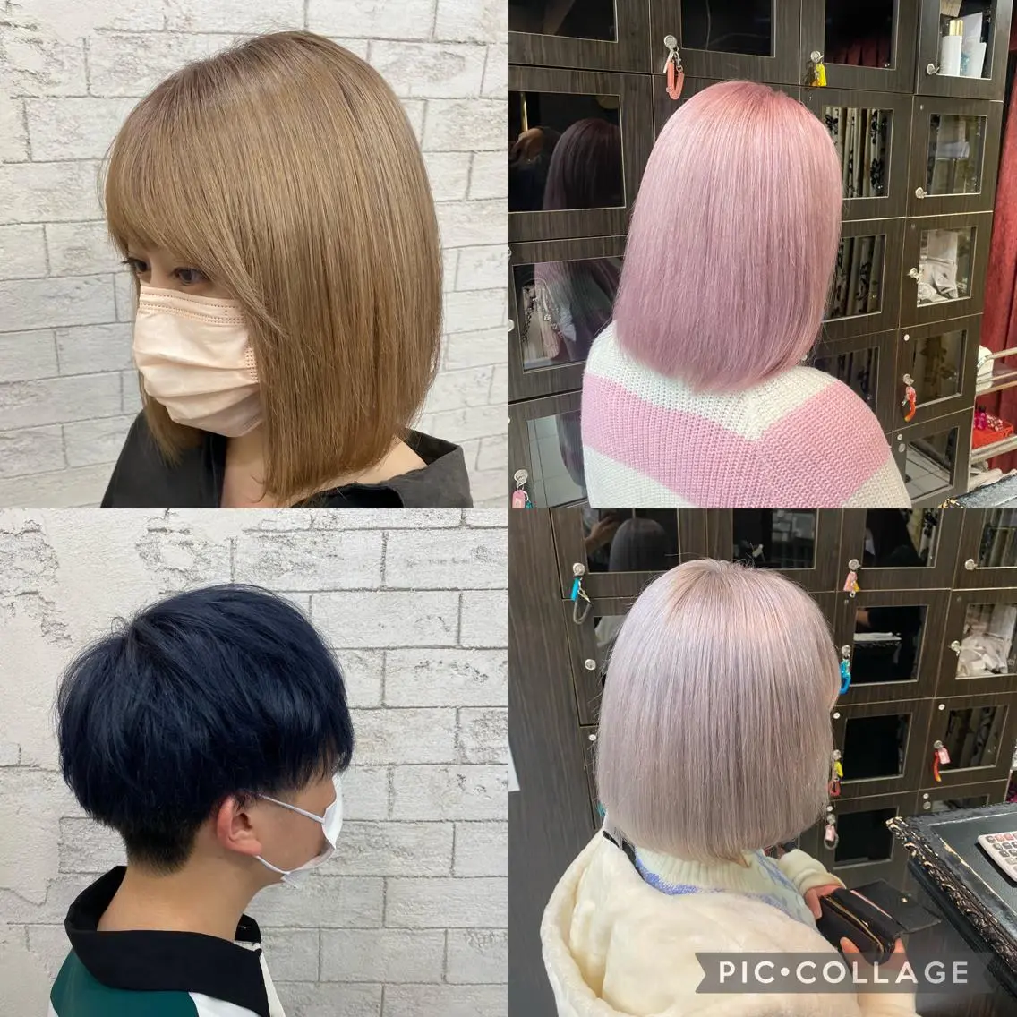 カラー ブリーチ ヘアカラー グレージュ達人/赤み 消し/ブリーチ/岩崎のヘアスタイル