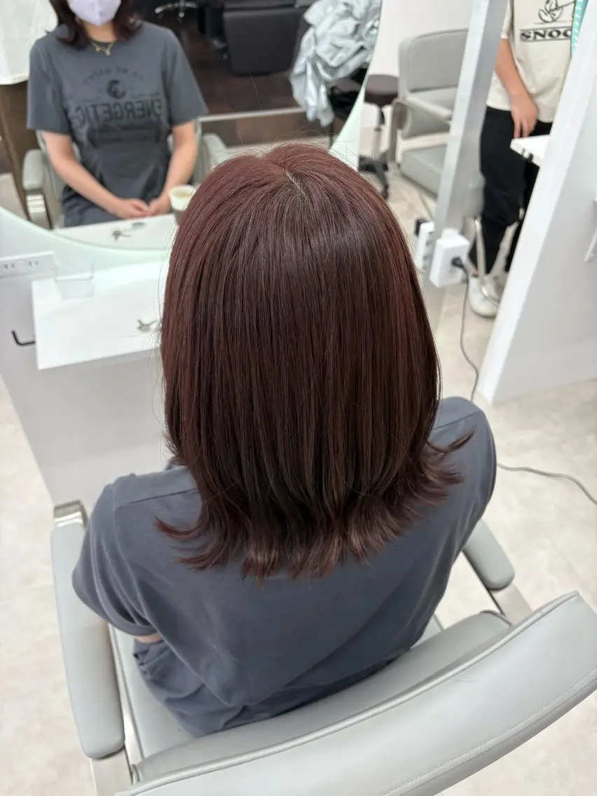 カラー+カット+3STEPトリートメントの写真
