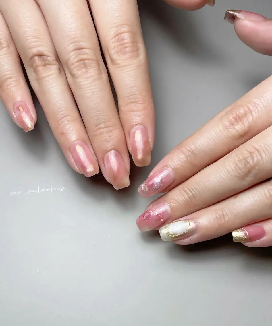 ネイル 持ち込み ハンドネイル Himari Nail Salonのネイルデザイン
